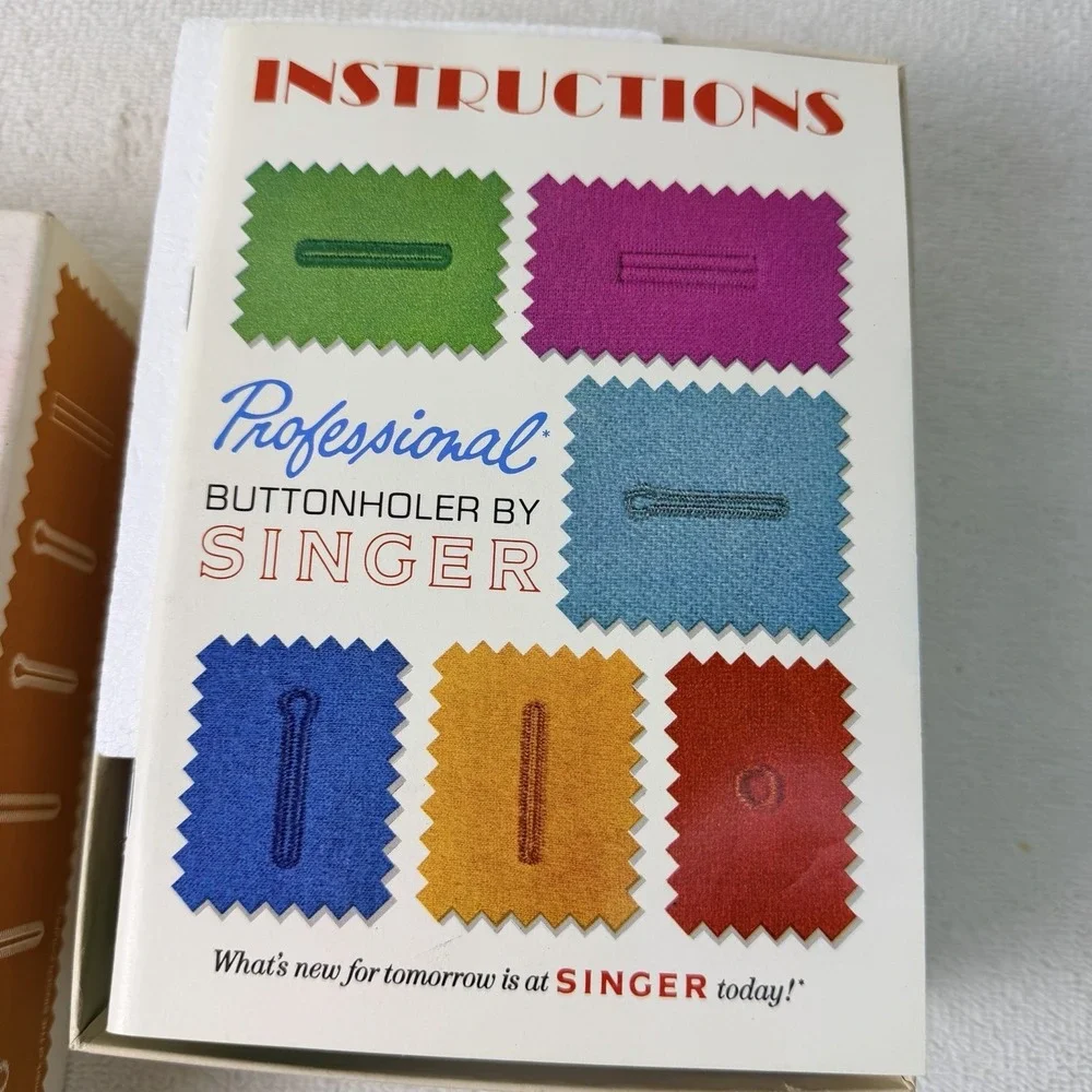 Singer Professional Buttonholer for Vertical Needle Zig Zag Machines V102878